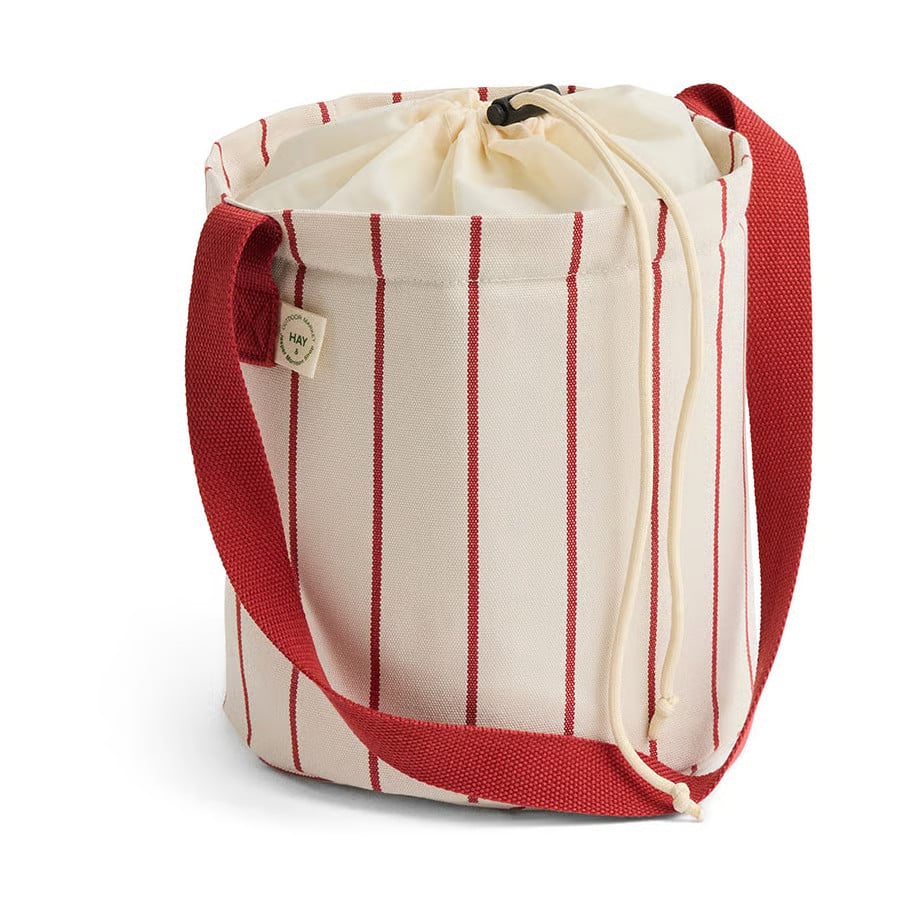 HAY Outdoor Market flessentas Beige-rood, medium