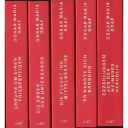 Graf,O.M.:Studienausgabe.1-16, Belletristik von Oskar Maria Graf