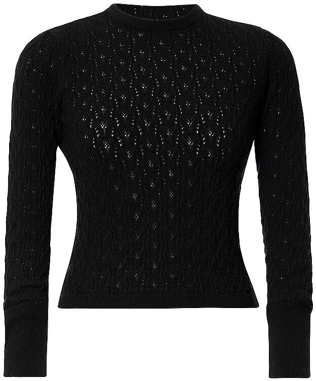 LENA HOSCHEK Trachtenpullover AGATHE schwarz   L L
