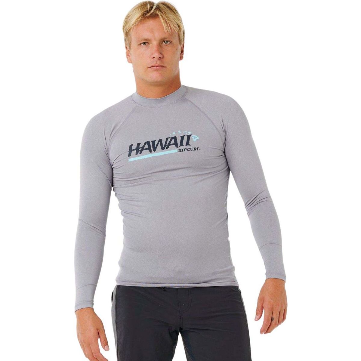 RipCurl Hawaii Gritty UPF PER Long Sleeve grey marle (0085) XS 176MRV-0085-XS