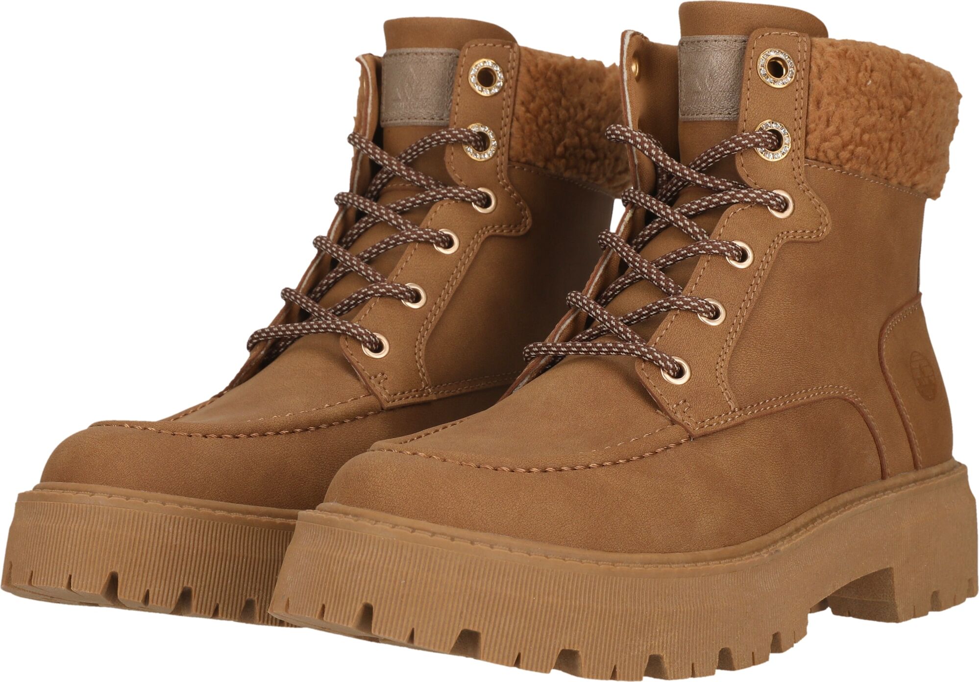 Winterboots WHISTLER "MOLA W BOOT", Damen, Gr. 39, Synthetik, braun (honey), Synthetik, Textil, Schuhe Winterboots, Winterschuhe, Winterstiefel, Winterschuhe, wasserabweisend, Warmfutter honey 39, Synthetik