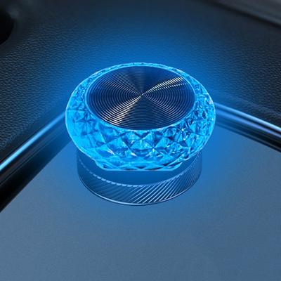 Youfap Market Mini USB LED Car Ambient Light, Decorative Auto Interior Lamp, Plug and Play USB Atmosphere Light For Cars & Computers ice Blue