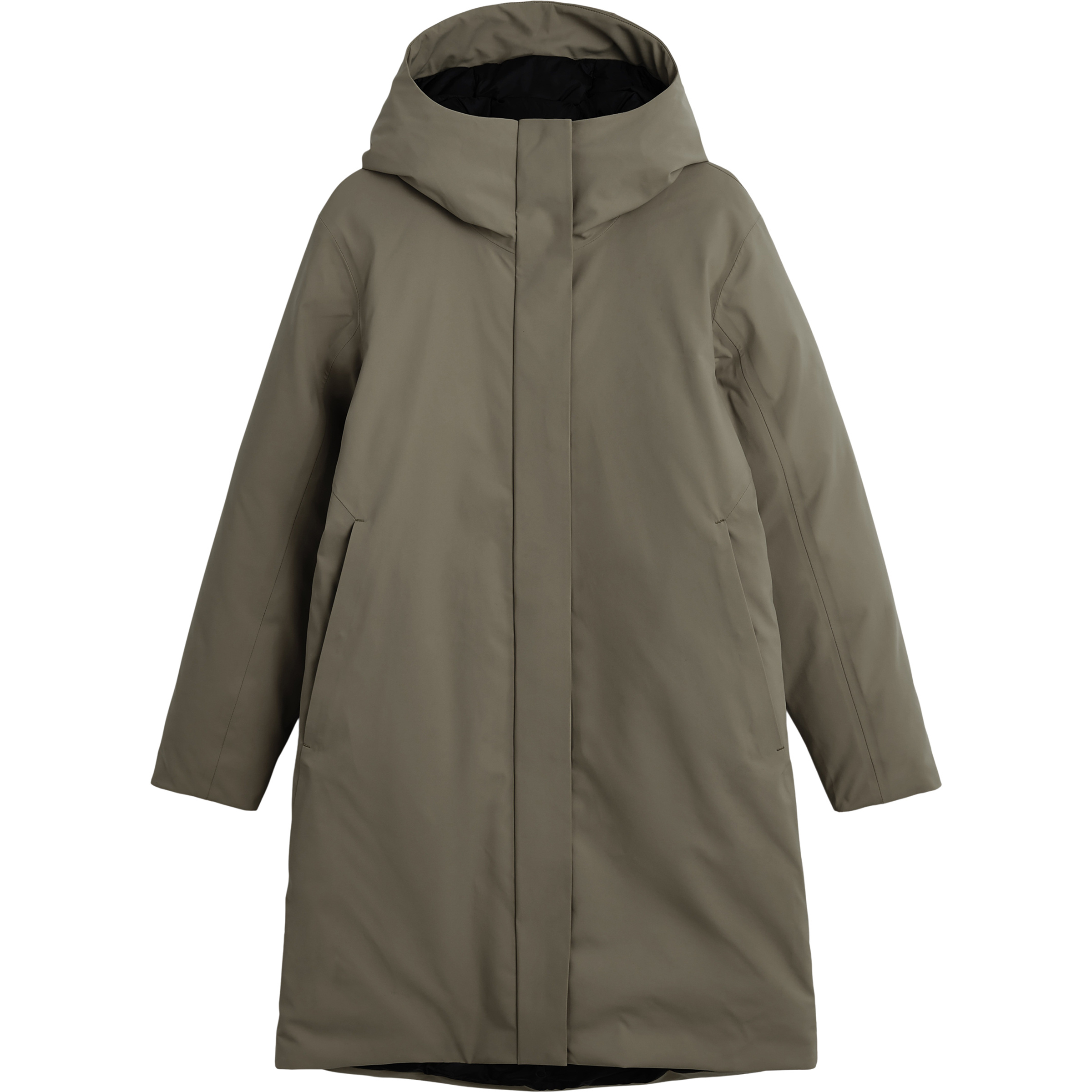 Tretorn Row Insulated Parka Damen Winterjacke grau Größe S Lifestyle Wasserabweisend
