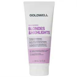 200ml Goldwell Dualsenses Blondes & Highlights Farbgebender Conditioner