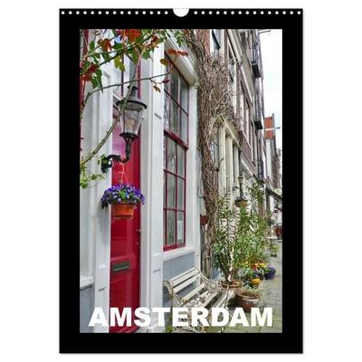 Amsterdam (Wandkalender 2027 DIN A3 hoch), CALVENDO Monatskalender