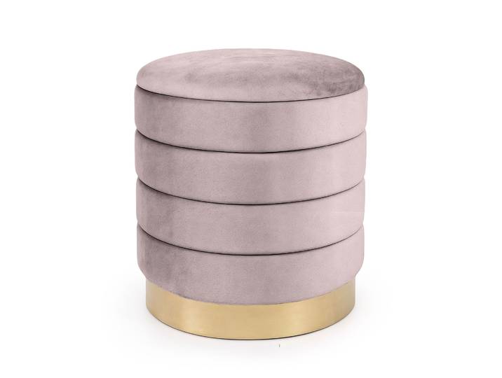 Sitzhocker – LUNA – Hellrosa