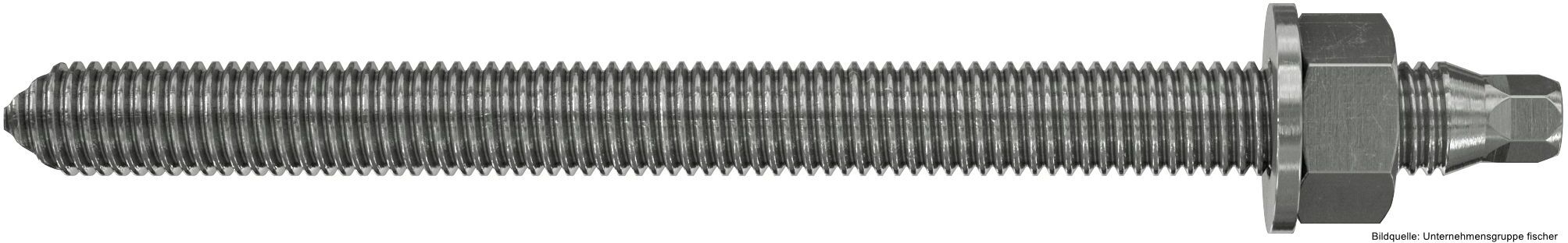 fischerwerke fischer Ankerstange RG M16 x 190 HCR hochkorrosionsbeständiger Stahl, 10 Stück