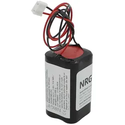Notleuchtenakku NiMH 4,8V 2000mAh F2x2 Mignon AA mit 300mm Kabel und Stecker passend für RPower 20128LEM/LPU