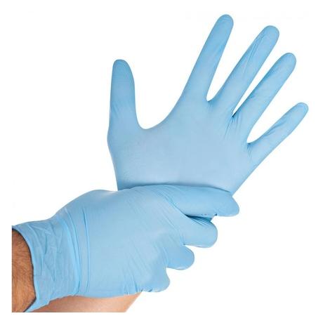 Hygostar Untersuchungs-Handschuh SAFE VIRUS, L, blau (L) (270102)