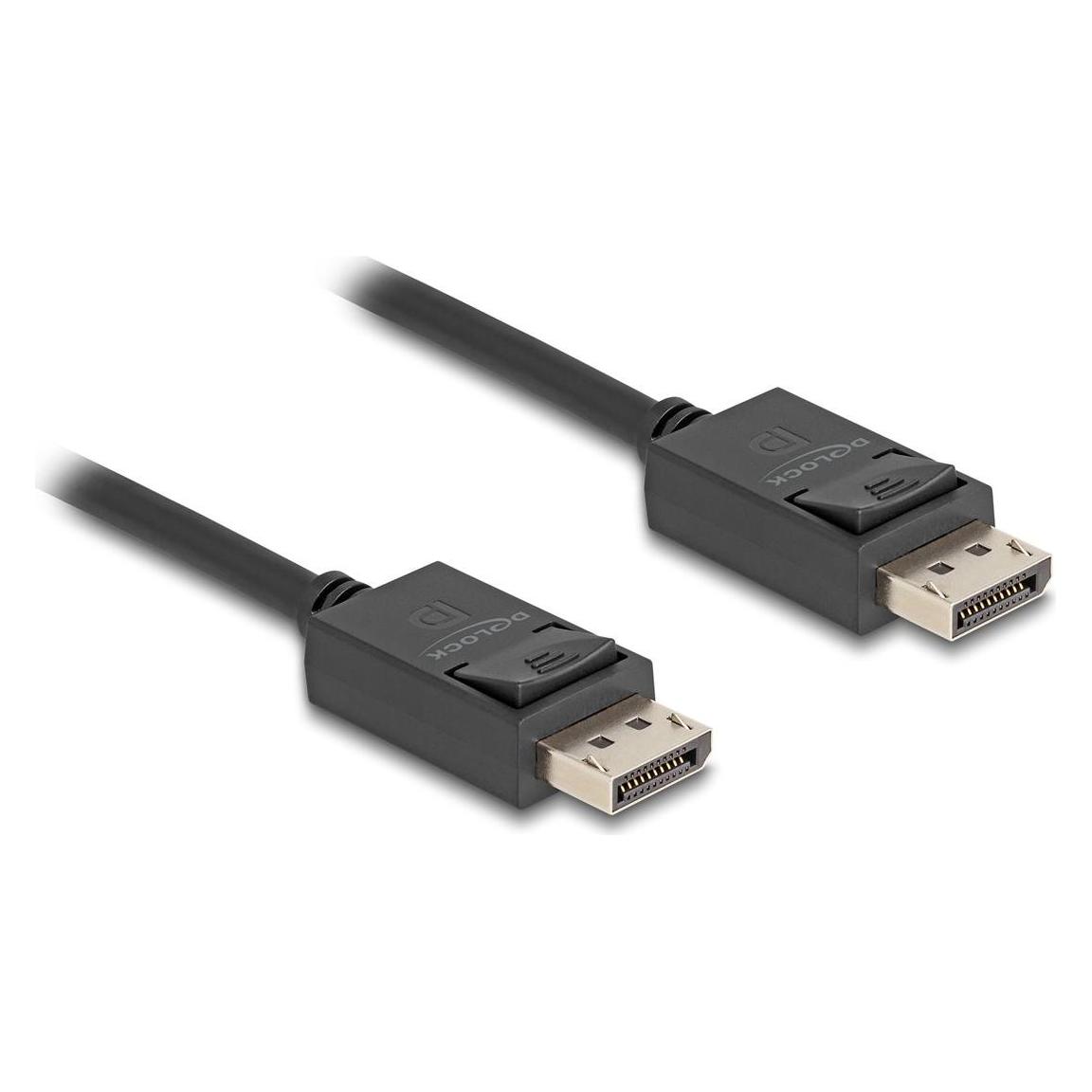 Delock DisplayPort Kabel 8K 60 Hz 40 Gbps 1 m (1 m) (80492)