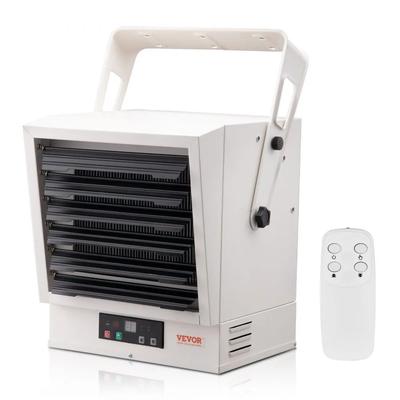 Digital Electric Garage Heater, Wall Ceiling Mount Shop Heater, Remote Control, Overheat Protection, Hardwired Heater Digital Electric Garage Heater, Wall Ceiling Mount Shop Heater, Remote Control, Overheat Protection, Hardwired Heater