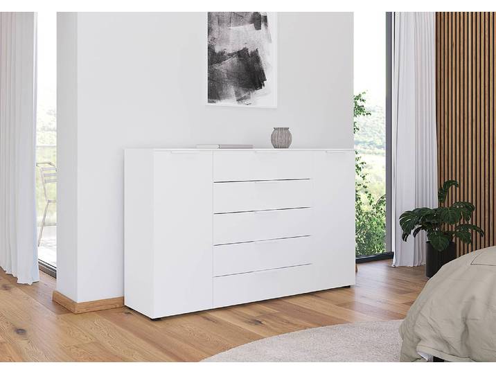 Buffet Flipp 160cm Blanc/Blanc alpin