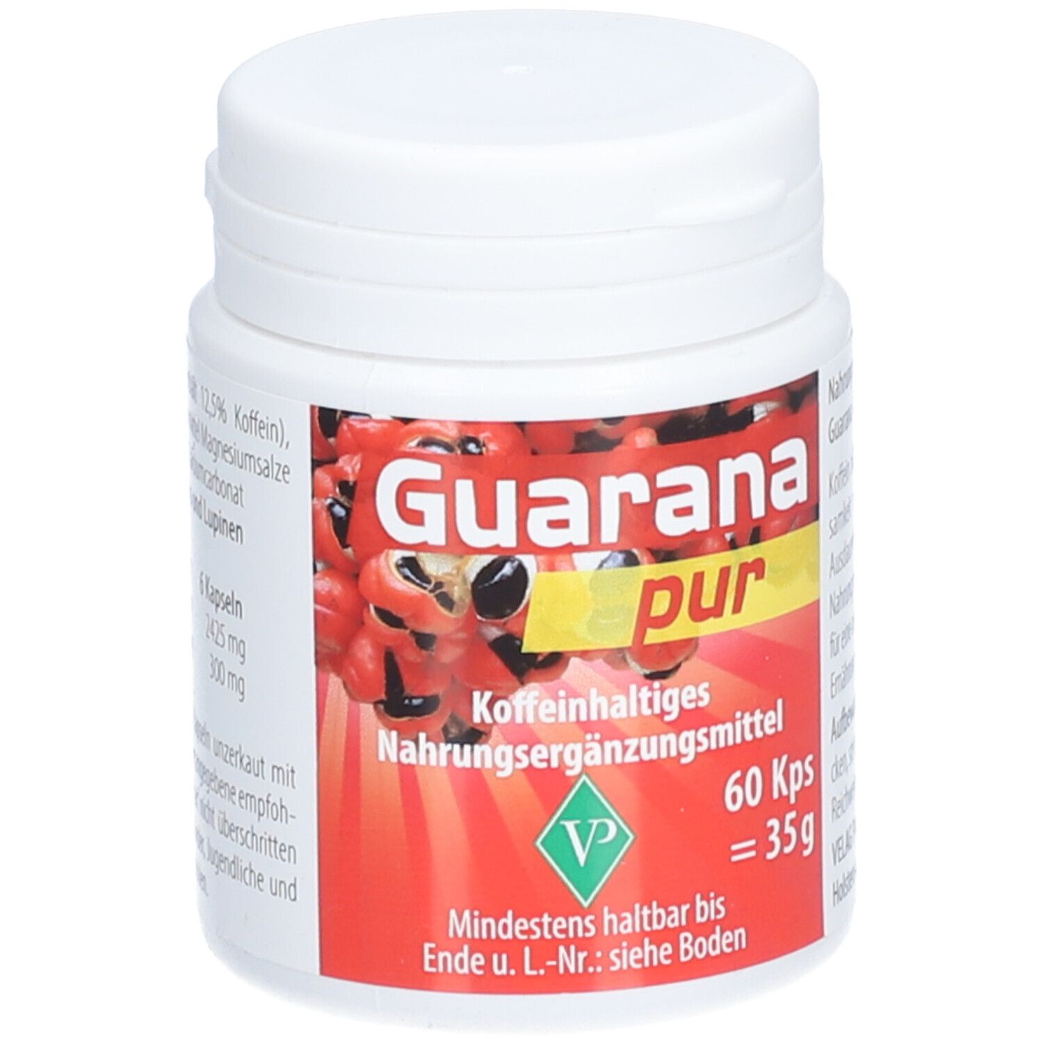 Guarana PUR 500 Kapseln 60 St