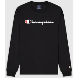 CHAMPION Herren Crewneck Long Sleeve T-Shirt NBK/ROW - L