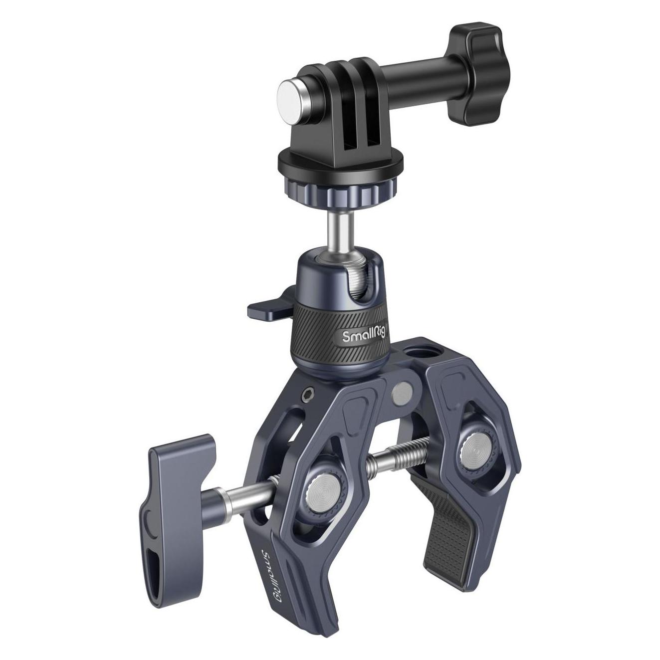 SmallRig Super Clamp with 360° Ball Head Mount for Action Cameras 4102B (4102B)
