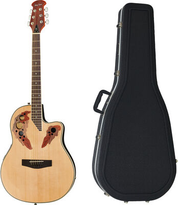 Harley Benton HBO-850NT w/Case Natur Hochglanz
