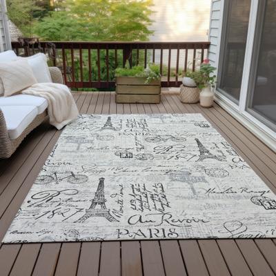 Addison Rugs Machine Washable Indoor/Outdoor Modern Paris Chantille Rug
