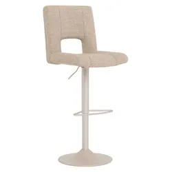 2er-Set Actona Barhocker Sylvia Stoff Beige