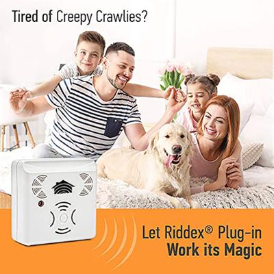 Riddex® Sonic Plus Ultrasonic Pest Repeller, 3-Pack by Riddex in White