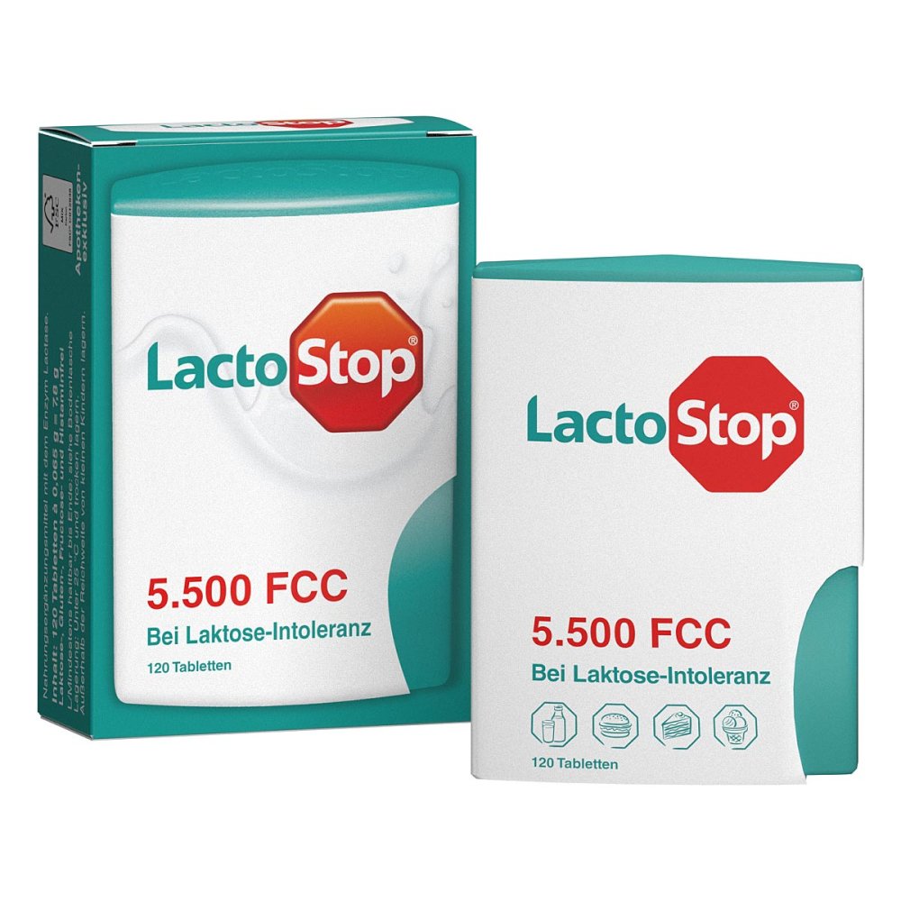 MIBE GmbH Arzneimittel Lactostop 5.500 FCC Tabletten Klickspender 11578989