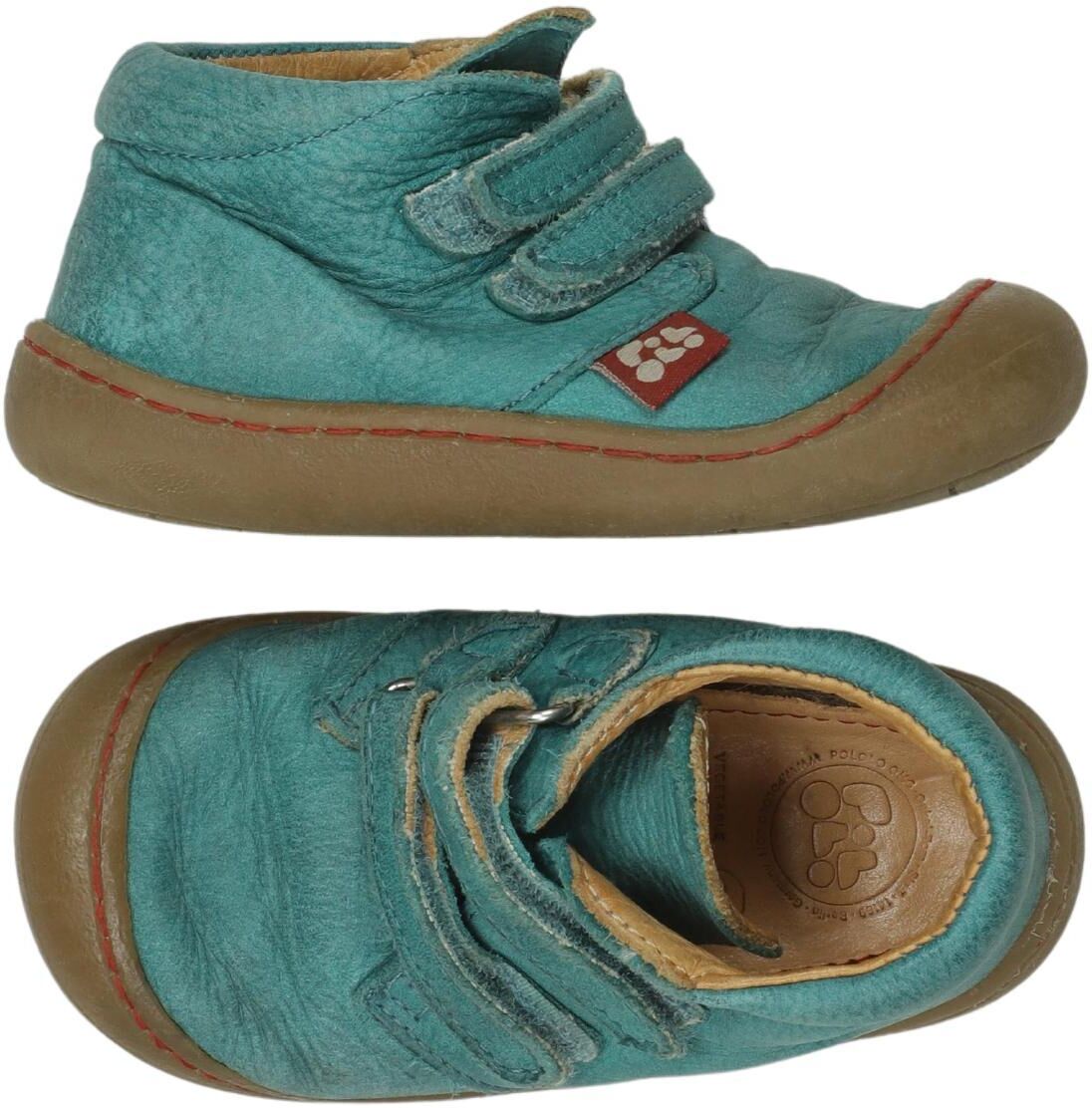 Pololo Mädchen Kinderschuh, Türkis, Gr. EU 23, Leder - Second Hand