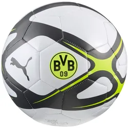PUMA BVB Borussia Dortmund Culture Fußball Freizeitball 04 - silver mist/puma black 5