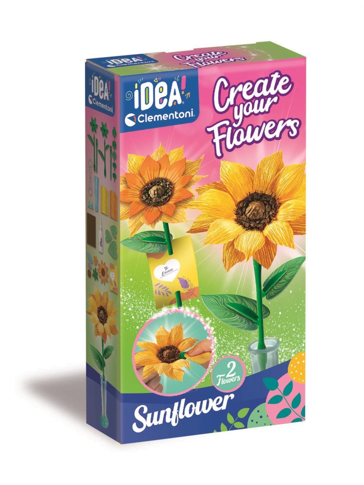 Clementoni Kreiere deine Blumen Sonnenblume