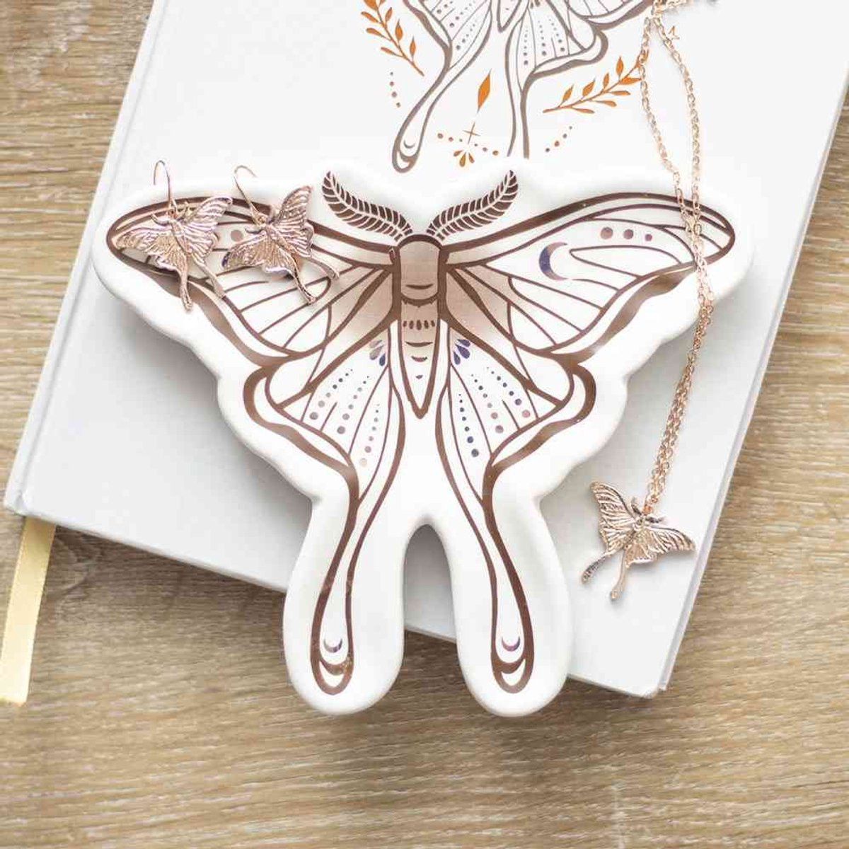 Something Different Luna Moth decoratieschaaltje - Multicolours