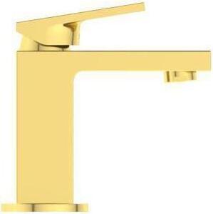 Waschtischarmatur EXTRA Piccolo Ausl 100mm o Ablaufgarnitur brushed gold brushed gold