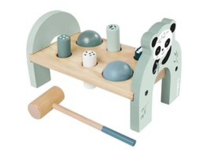 Klopfbank aus Holz Panda