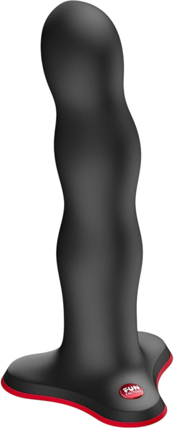 Fun Factory Bouncer - weighted G-spot dildo (black)