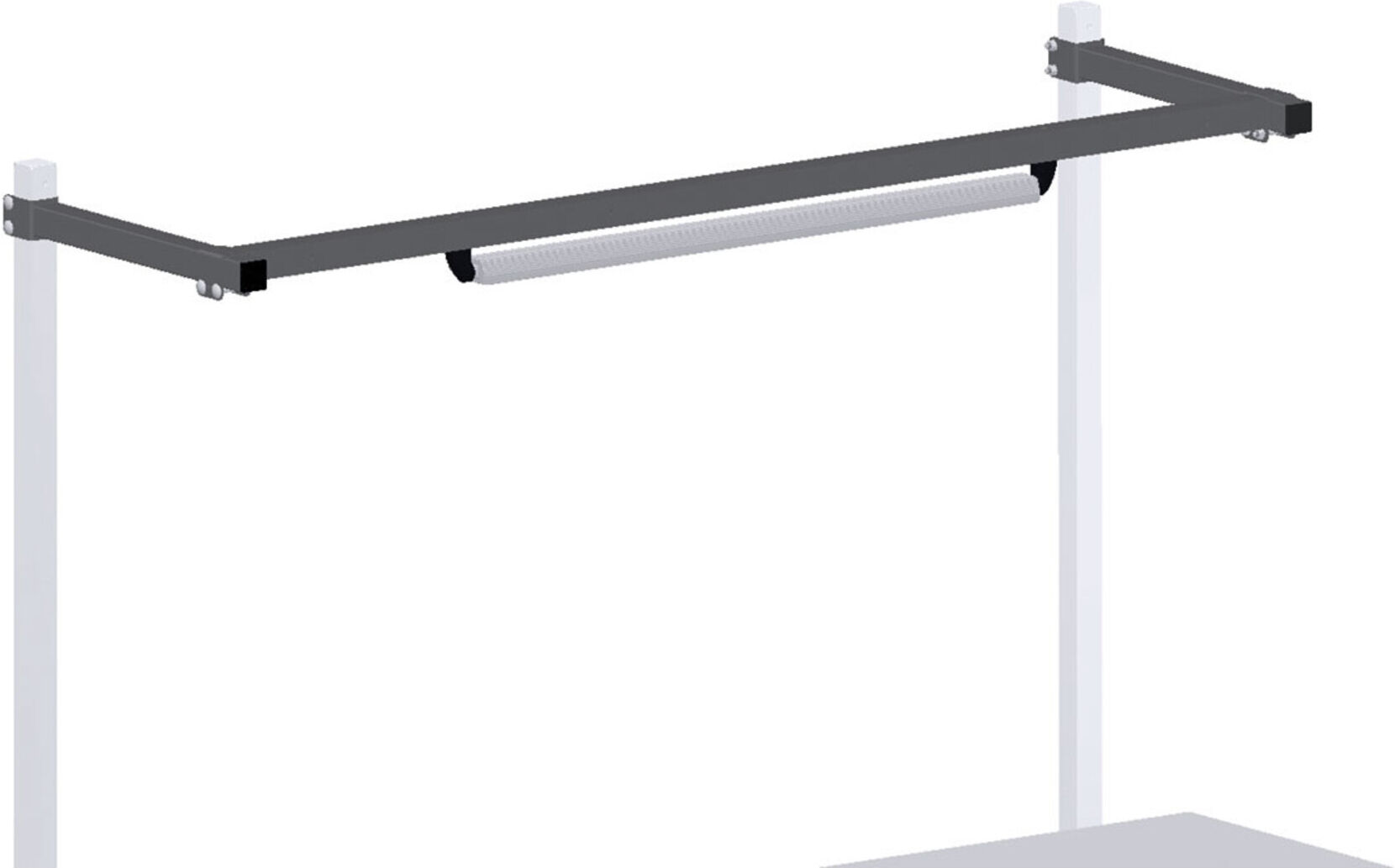 Rocholz Halterung zur Befestigung an den Holmen SYSTEM 1600 1145x455x40 mm (207002)