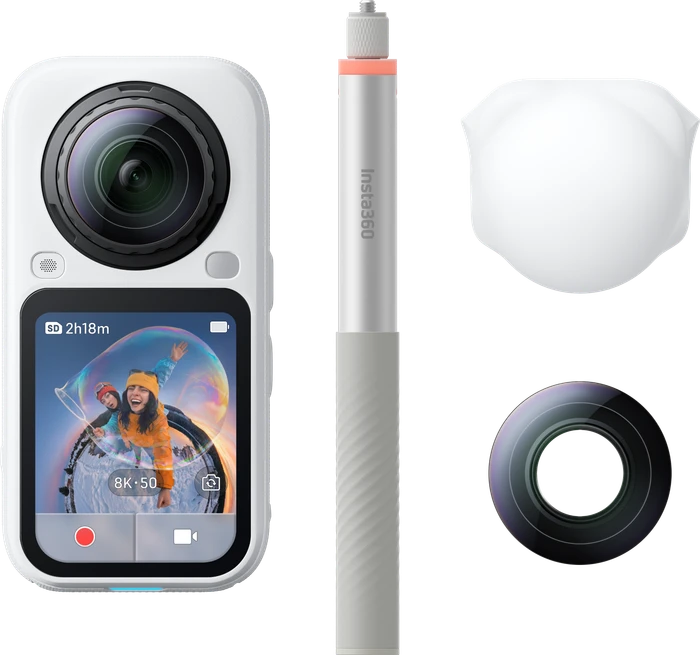 Insta360 X6 Standard Bundle Arctic White