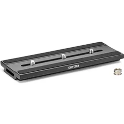 GITZO GS5370LDR Schnellwechselplatte langes D-Profil mit Gummierung