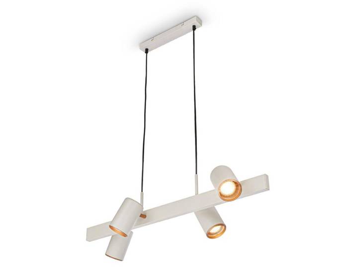 Pendelleuchte Hängelampe Esszimmer 4-flammig Schwenkbar Wohnzimmer Spots