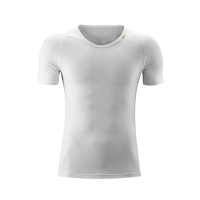 Tanktop GONSO "Base Shirt M 2.0", Herren, Gr. 4XL, weiß, 93% Polyester, 7% Elasthan, Rundhals, Tops Tanktop