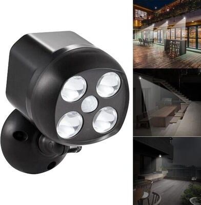 United LED Outdoor Motion Sensor Spotlight Wall Light LED Outdoor Motion Sensor Spotlight Wall Light