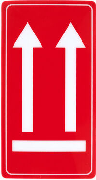 Stageworx Tourlabel Arrow Up Rot