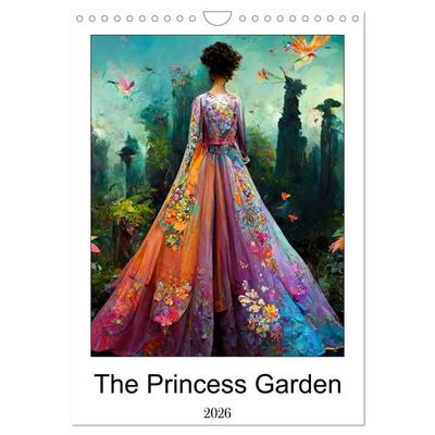 The Princess Garden (Wall Calendar 2026 DIN A4 portrait), CALVENDO 12 Month Wall Calendar