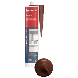 Fischer Universal Acryl Dichtstoff Multi AC 310 ml braun - 053112