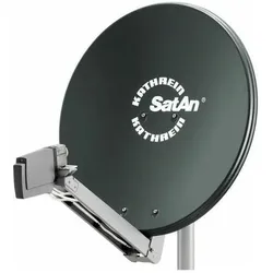 Kathrein Cas (Parabolantenne, 38.60 dB, DVB-T / -T2), SAT Spiegel + SAT Antennen, Grau