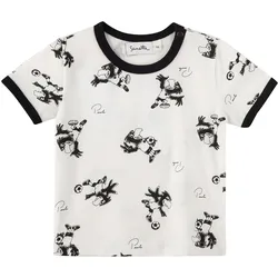 Sanetta T-Shirt DFB Maskottchen Paule, natur | mehrfarbig, 80