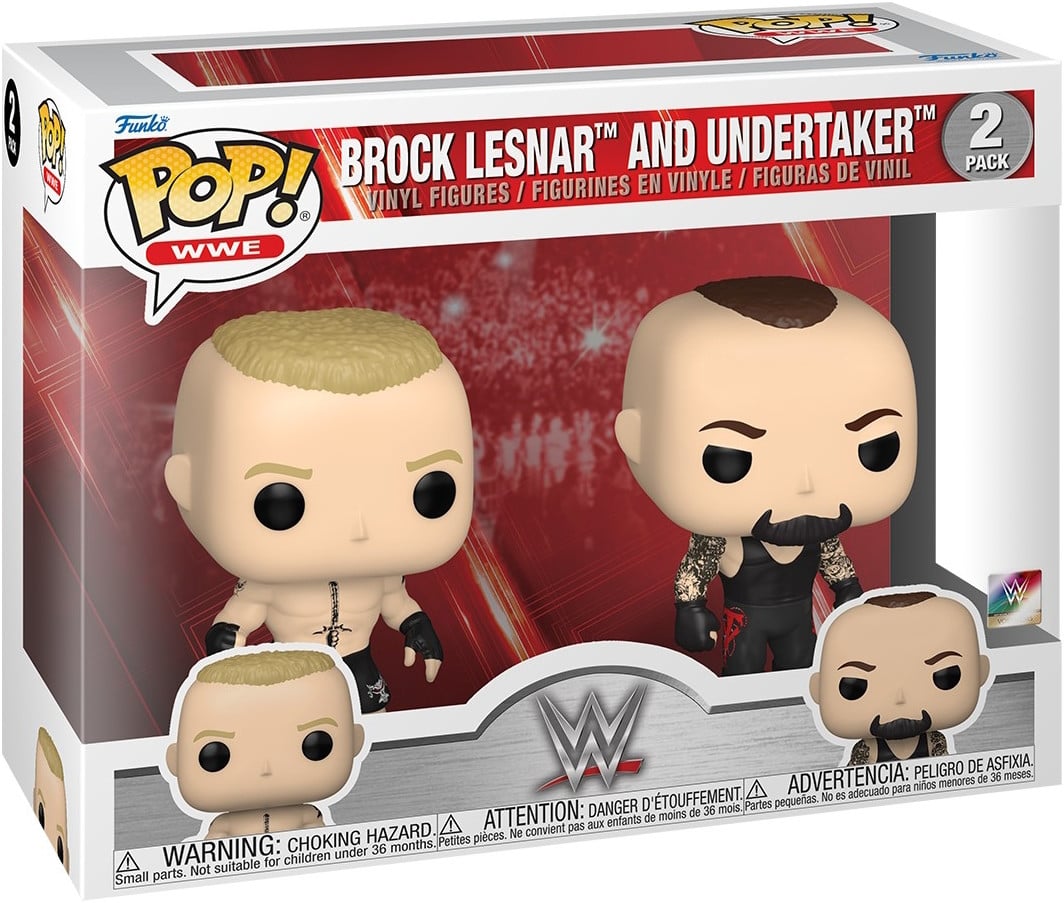 Funko Pop! Vinyl figuur WWE Brock Lesnar en Undertaker
