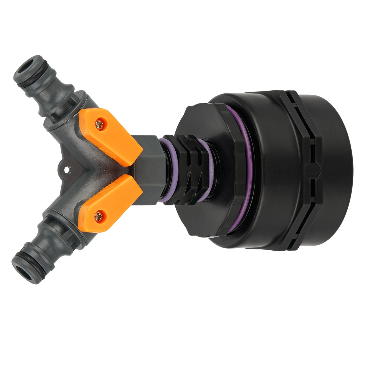 REKUBIK IBC Adapter BSP 2" - 2-Wege-Ventil Steckkupplung