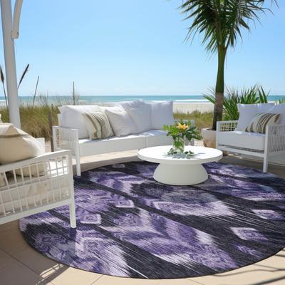 Addison Rugs Machine Washable Indoor/ Outdoor Chantille Abstract Boho Rug
