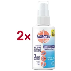 Sagrotan 2x Hygiene-Spray 100ml
