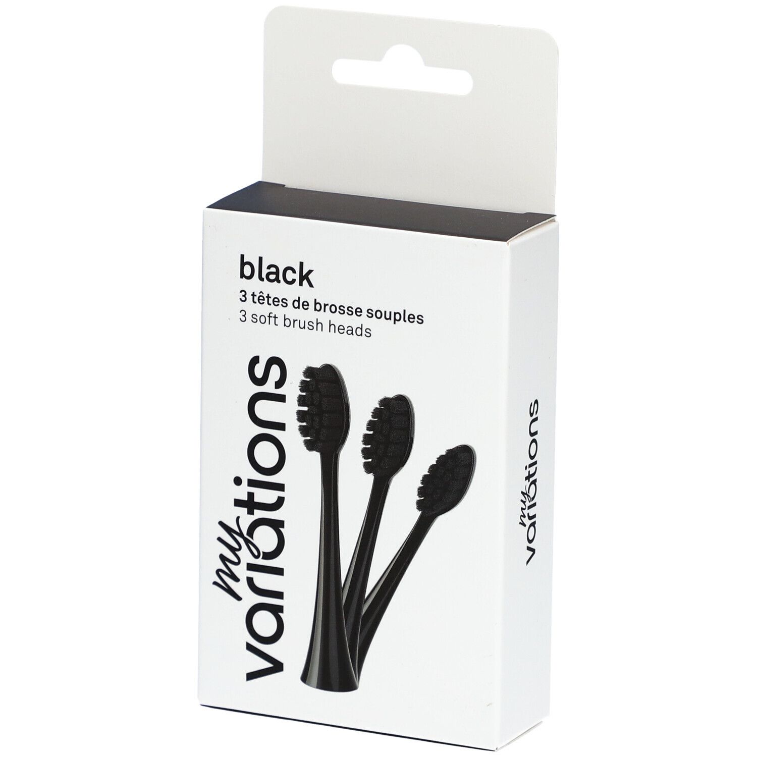 MyVariations Pack 3 opzetborstels - Onyx-Black St Zahnbürste