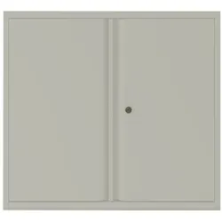 Essentials Flügeltürenschrank | Höhe 1000-1024 mm - 673 gänsegrau