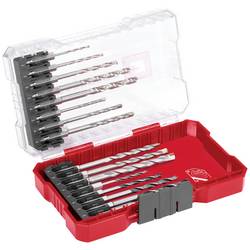 Einhell 108953 16teilig Universal-Bohrersortiment Metall, Stein, Beton, Holz, Mauerwerk 2 mm, 3 mm, 4 mm, 5 mm, 6 mm, 8 mm