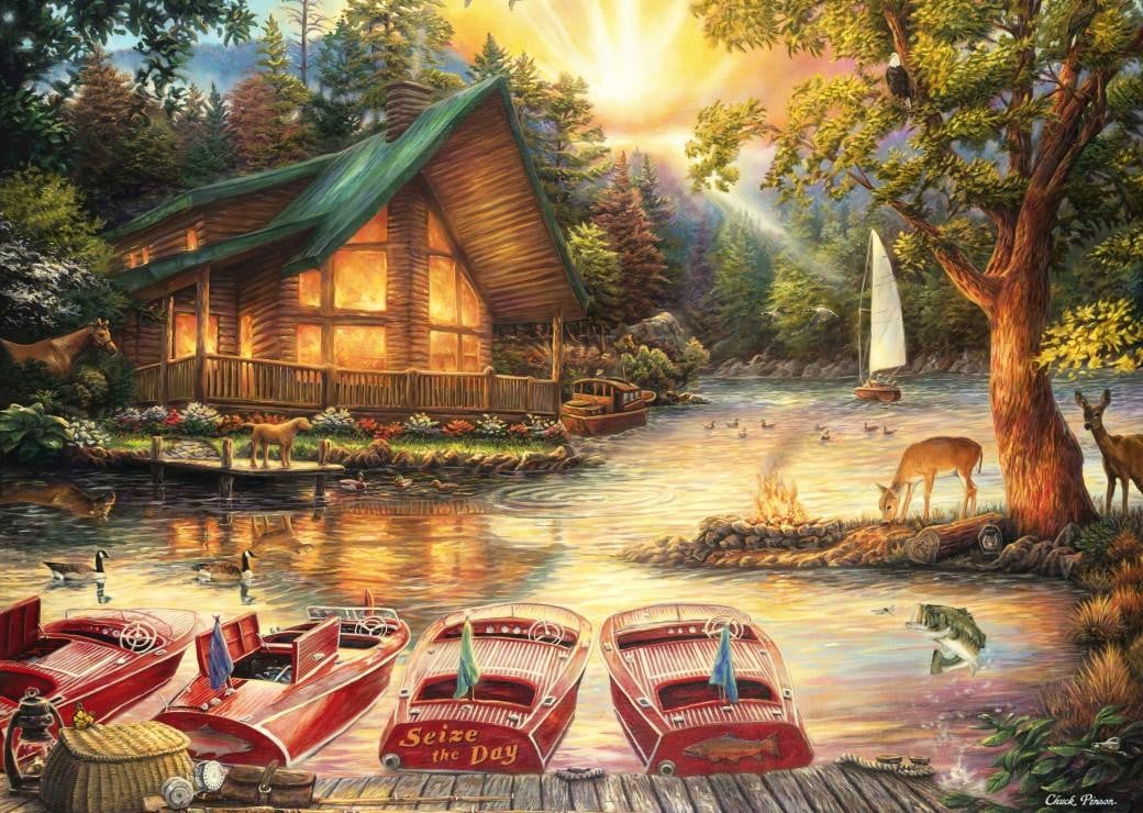 Grafika Puzzel Seize the Day van Chuck Pinson - 500 stukjes